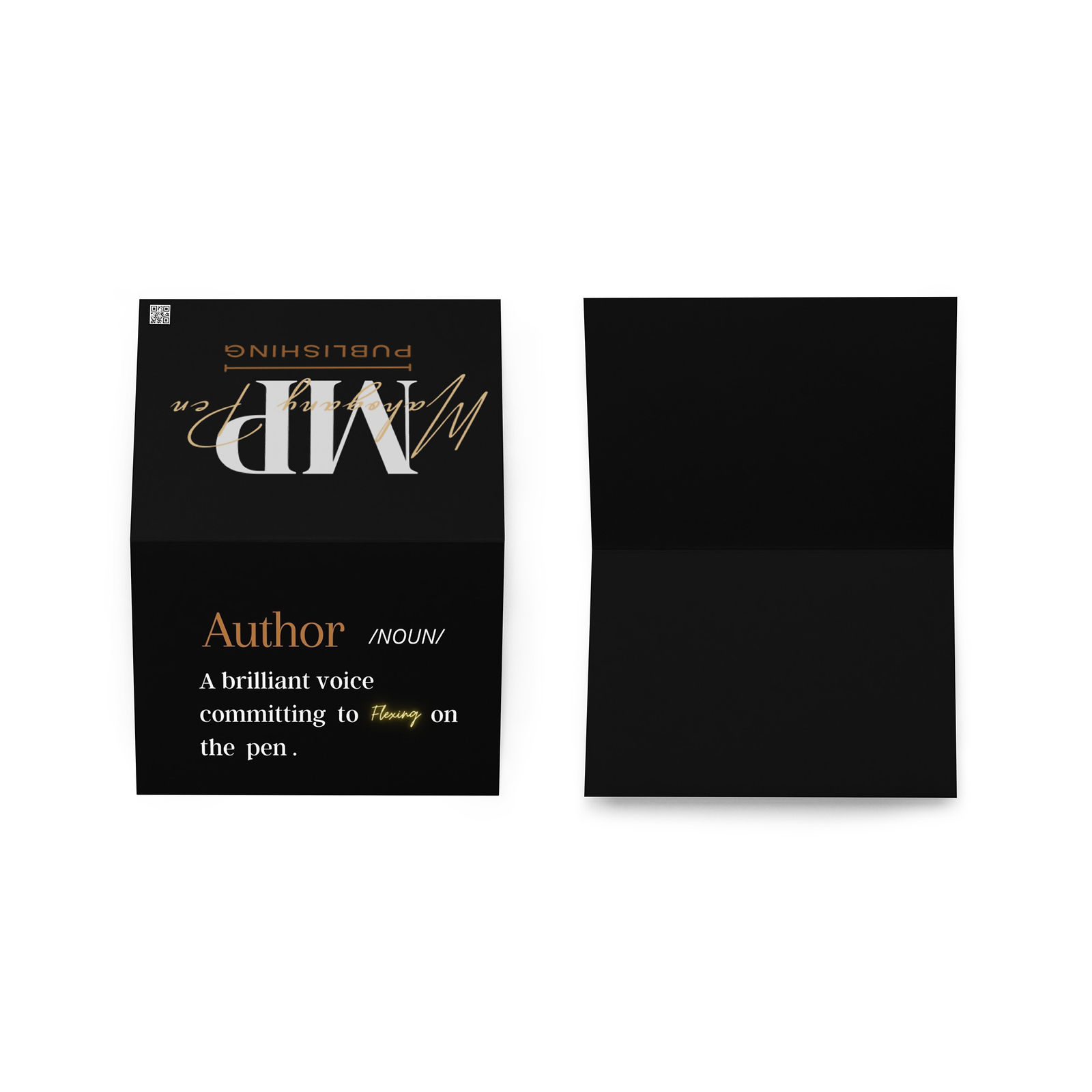 Author Greeting Card